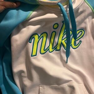 Nike Yellow and Blue Therma-Fit Jacket